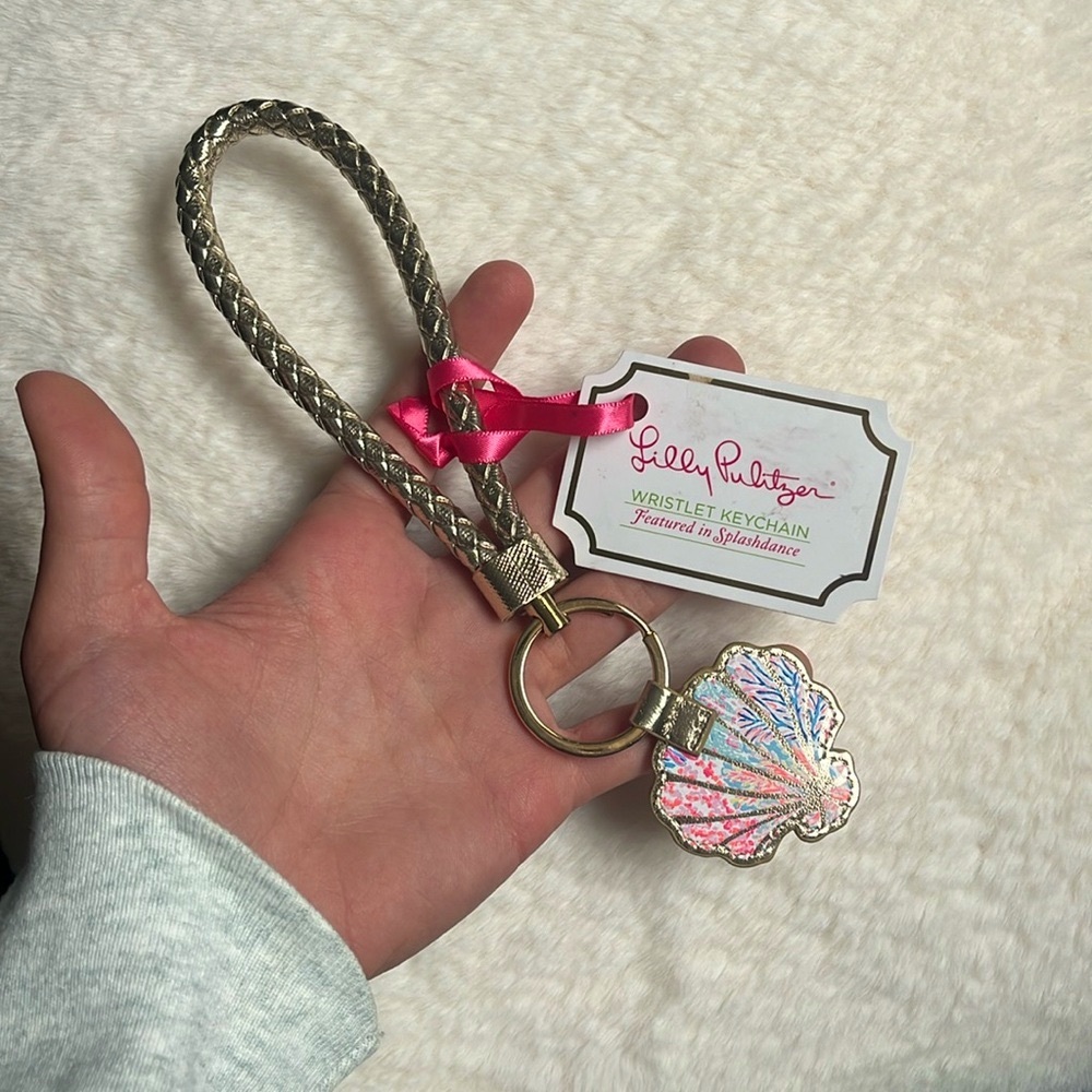 Lily Pulitzer NWT Wristlet Keychain
